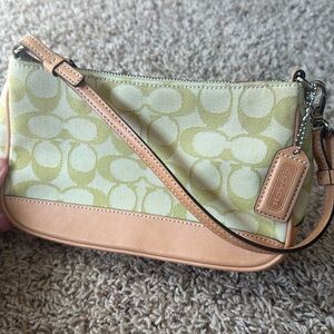 Spring coach bag lime green unique for spring!